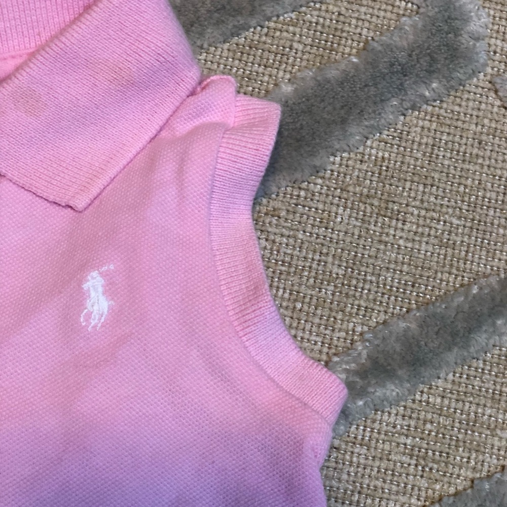 RALPH LAUREN Light Pink Tennis Dress with matching Bottom Size 9 months - Picture 3 of 6